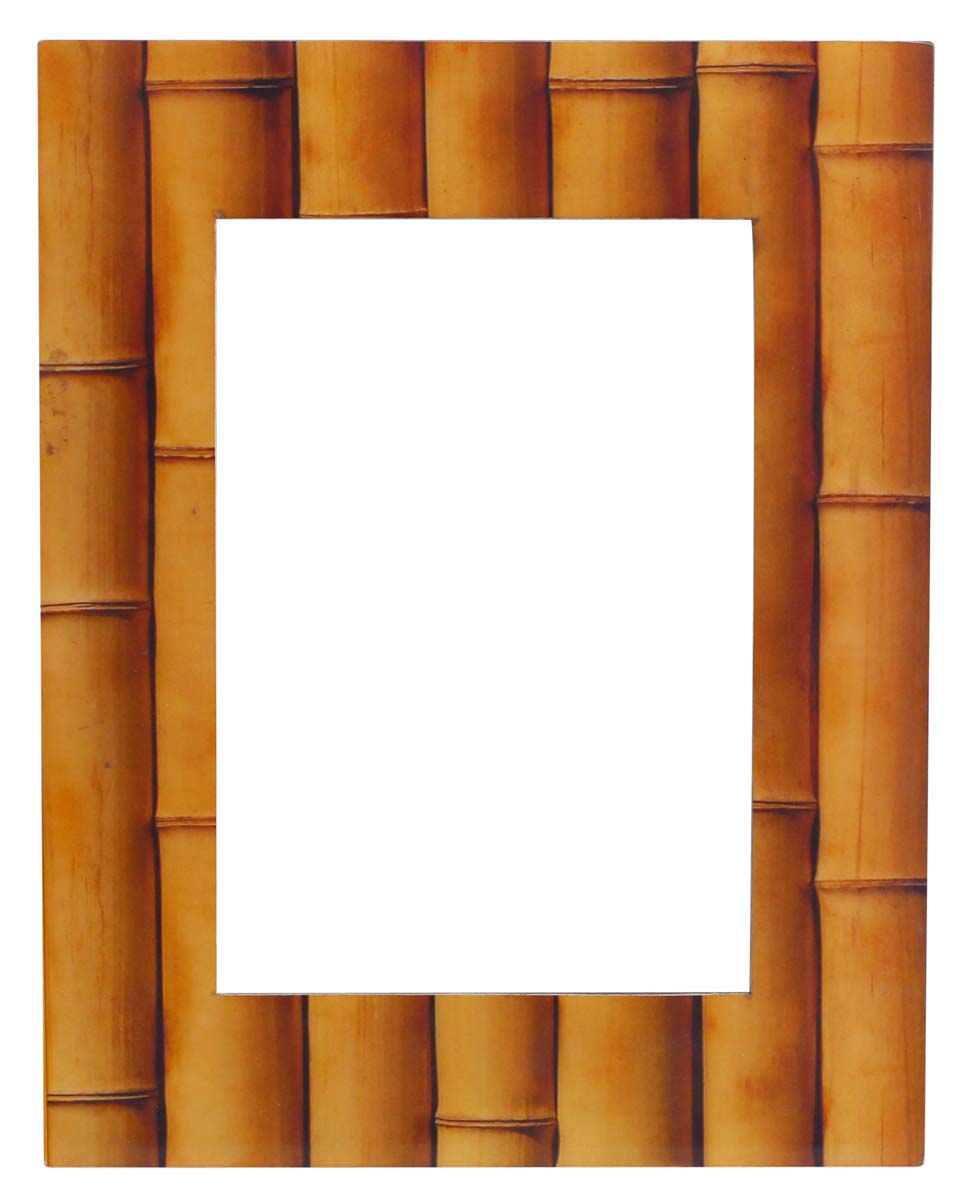 Wholesale Rectangular 5x7 Bamboo Photo/Picture Frame - Bulk Buy Brown Photo Frame - Home Decor Picture Frame from India